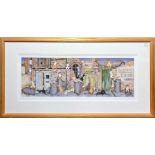 Linda Jane Smith (Contemporary) ‘Alley Cats’, signed, titled and numbered in pencil, limited edition