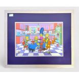 A limited edition 20th Century Fox ‘The Simpsons’ Serigraph Cel, no. SS05, entitled ‘Breakfast