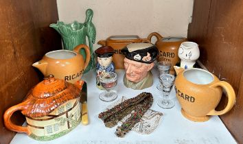 A large quantity of assorted ceramics and collectables, comprising, Royal Doulton Sir Winston