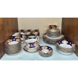 A Royal Albert ‘Heirloom’ pattern part tea and dinner service wares, comprising dinner plates, bread