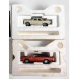 Five Franklin Mint Precision Models ‘The Classic Cars of the Sixties’, 1:43 scale die-cast models