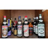 Twenty various bottles of assorted alcohol, comprising, Croft’s Port, Martini, Vermouth, Cinzano,