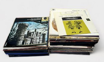 A large collection of approximately 110 (one-hundred and ten) assorted 12" and 10" vinyl and shellac