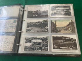 An album containing approximately 400 standard sized postcards of Wales - mainly southern Wales