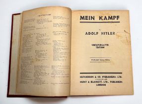 Hitler, Adolf. 'Mein Kampf, Unexpurgated, Hutchinson & Co in association with Hurst & Blackett,