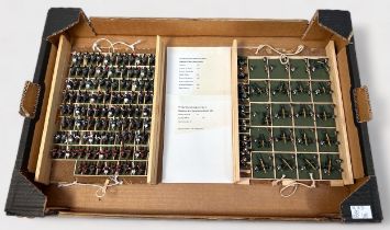 A collection of approximately eight-hundred (800) individually hand-painted soldiers, cast metal-