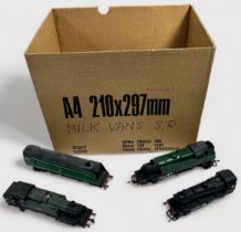 A collection of nine assorted ‘OO’ gauge locomotives comprising, Tri-ang Hornby, Lima, Dapol,