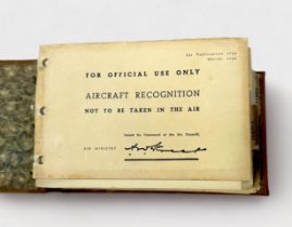 A collection of assorted ephemera, books and leaflets of military interest, comprising, WWII