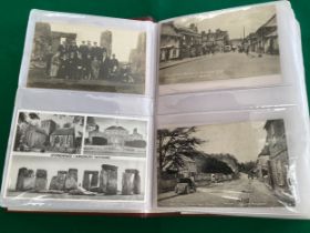 An album full of some 200 mainly standard-size Wiltshire cards (there are four or five moderns too),