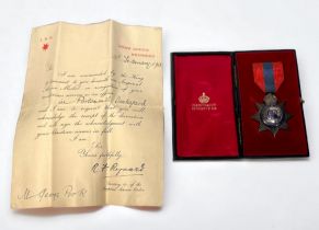 A George V Imperial Service Medal, named to George Pook, (Officer, Portsmouth Dockyard), together
