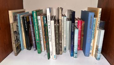 A large collection of assorted books relating to Portsmouth, Gosport, and other surrounding areas,