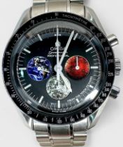 A special edition stainless steel Omega ‘Moon to Mars’ manual wind Speedmaster Professional