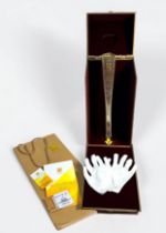 A London 2012 Olympic Torch Replica (Silver Emblem), a 1:2 scale replica of the original London 2012