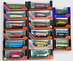 A collection of thirty-four assorted boxed E.F.E. (Exclusive First Editions) die-cast 1:76 scale