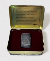 A Zippo 60th Anniversary Windproof lighter, applied 60th anniversary decoration, marked ‘1932 -