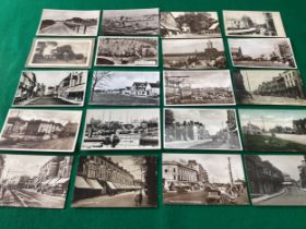 A collection of approximately 1,200 Portsmouth and Southsea standard-size postcards, including a few