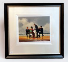 Jack Vettriano (Scottish b.1951) ‘Elegy for the Dead Admiral’, pencil signed and numbered limited