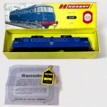 A Hornby-Dublo 2245 Bo-Bo AL1 Class 3300 HP Electric Locomotive (2-Rail), no. E3002, housed in