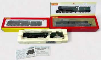 Two boxed Hornby ‘OO’ gauge Locomotive and Tenders, comprising, R2718X BR 4-6-2 Britannia Class ‘