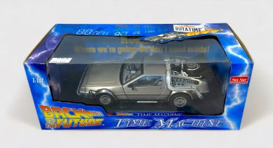 A boxed Sun Star 'Back To The Future' Delorean Time Machine, no. 2711, die-cast 1:18 scale model,