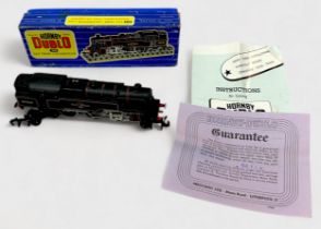 A Hornby-Dublo 3218 2-6-4 Tank Locomotive (3-Rail), no. 80059, housed in original picture box,