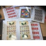 Stamps : GB Similar sheets in album (34) great lot