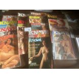 Magazines : Adult Glamour - Knave good selection -