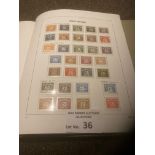 Stamps: GB Davo album hingeless well filled all fi