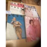 Magazines : Vogue - vintage issues 1953 (6) 1,3,4,