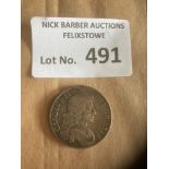 Coins : GB Charles II Crown in fair condition 1676