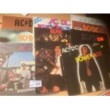 Records : AC?DC collection of 10 albums nice lot g