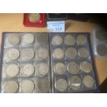 Coins : Collection of 5 medallions boxed gold plat
