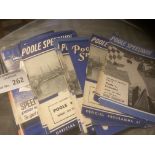 Speedway : Poole Pirates collection of programmes