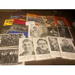 Speedway : various bookle/publications 1940s/60s &