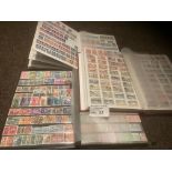 Stamps : 4 stock book foreign France/Belgium Germa