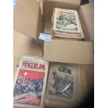 Comics : Gem (72), Magnet (107) all pre war comics
