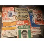 Speedway : Nice collection of progreammes inc pre