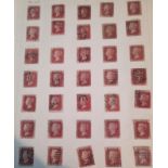 Stamps : Great Britain 1d Red Plate Number Sel . S