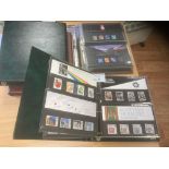 Stamps : Gb albums of presentation packs good con