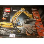 Die Cast : Lego Digger 8043 - within its boxed - o
