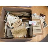 Collectables : Ephemera - large box of old photos,