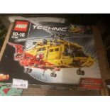 Diecast : Lego - Rescue Helicopter 9396 opened/com