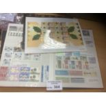 Stamps : GB collection in stockbook & early smiler