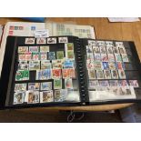 Stamps : GB albums (2) 1x FU & 1x mint commems 198