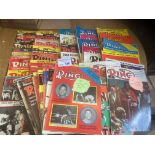 Magazines : The Ring - collection of boxing magazi