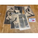 Postcards : Nude - risque vintage cards Russian/La