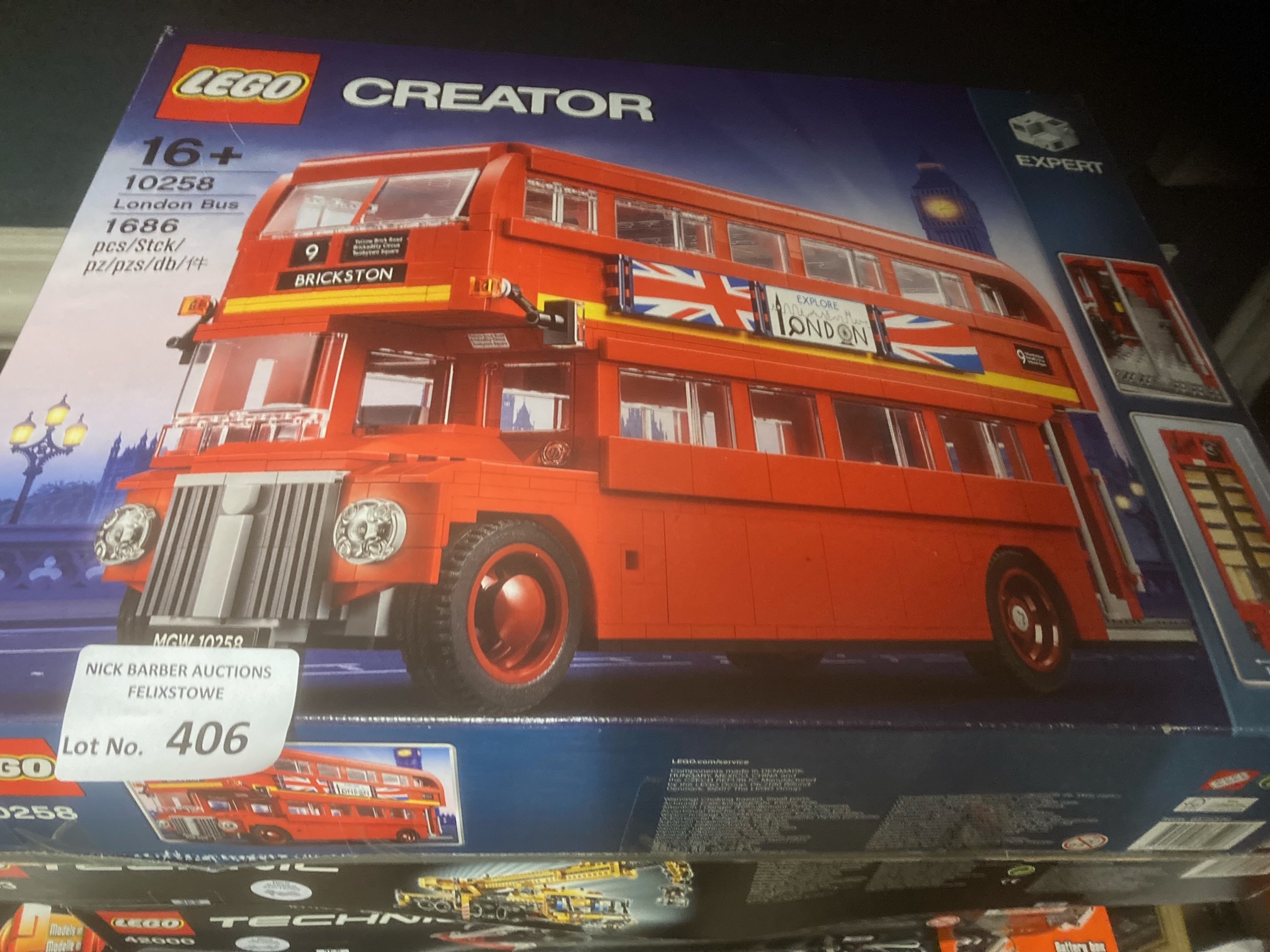 Diecast : Lego - Creator - London Bus 10258 opened