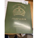 Stamps : Boxed Crown album of George VI GB & Commo