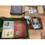 Cigarette Cards : Box of various cards - large acc