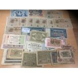 Banknotes : Super collection of mostly German bank